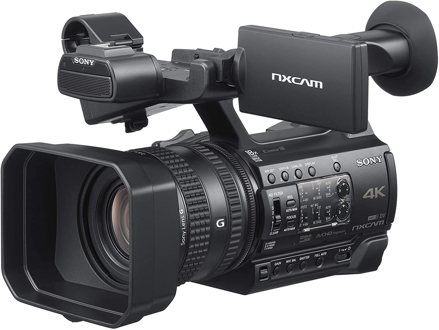 sony digital 4k video camera recorder